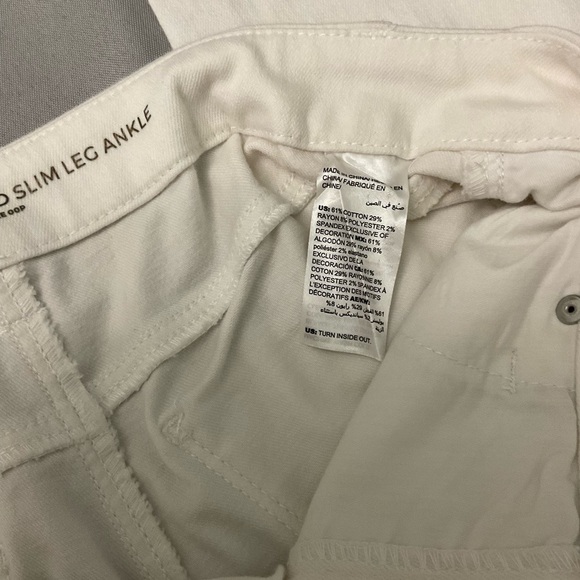 Chicos So Slimming Girlfriend Jean White Slim Leg Ankle Size 2P (Chico’s 00P) - Picture 12 of 12